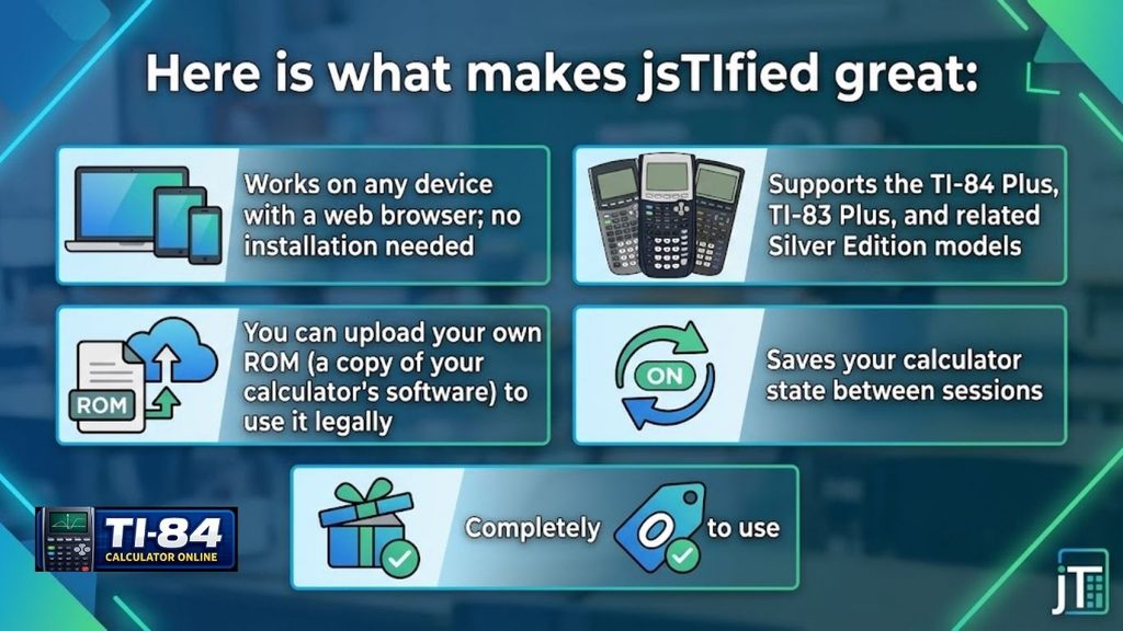 jstified-online-graphing-calculator-emulator-key-features