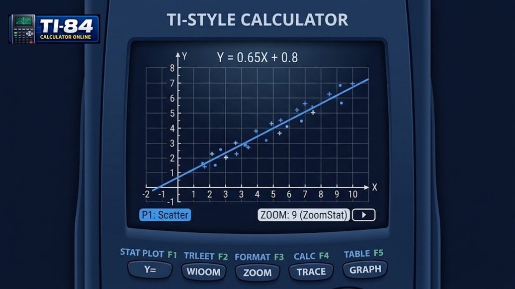 How to Do Regression on a TI-84: Complete 2026 Tutorial graph-the-line-of-best-fit